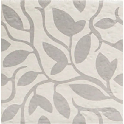 Tahoe Grey Decor Five patterned porcelain tile face detail