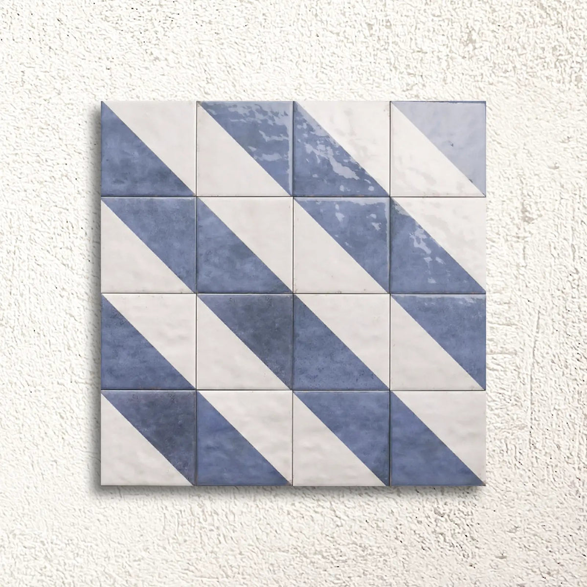 Bahia Azur Tetuan Decor 15 x 15cm glazed porcelain patterned tile swatch