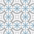 Barcelona Mar Pattern 25 x 25cm patterned porcelain tile design