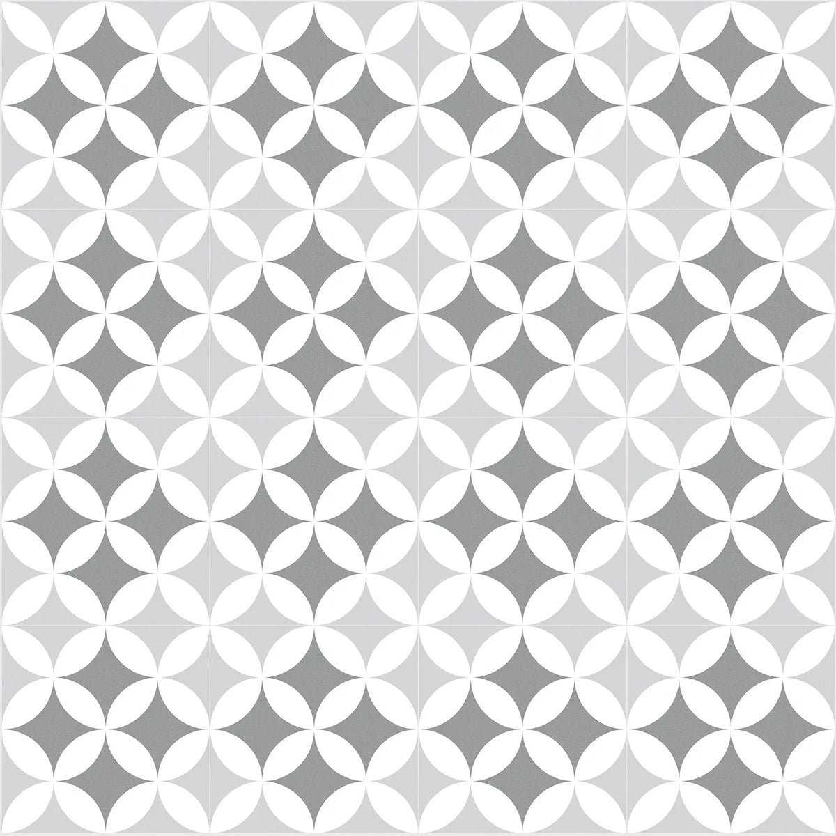 Barcelona Triumph Pattern 25 x 25cm porcelain tile pattern layout
