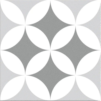 Barcelona Triumph Pattern 25 x 25cm glazed porcelain decorative tile face