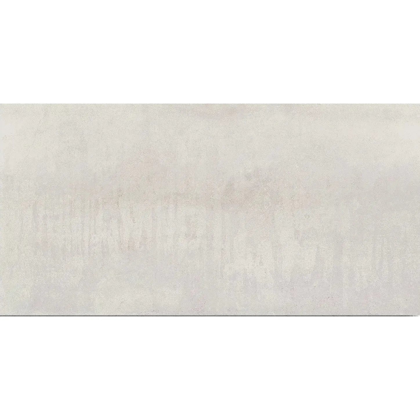 Ionic White 60 x 120cm porcelain metal effect tile face