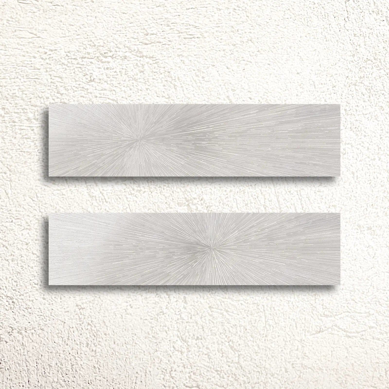 Ionic White Impact Décor 30 x 120cm decorative porcelain tile face