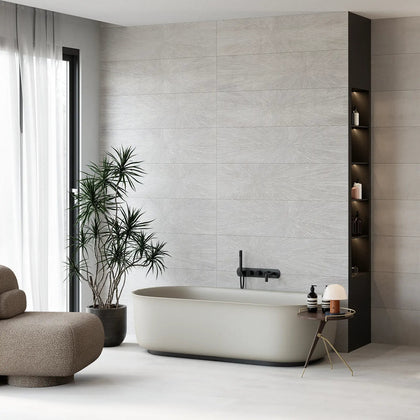 Ionic White Impact Décor 30 x 120cm (Set of 2)
