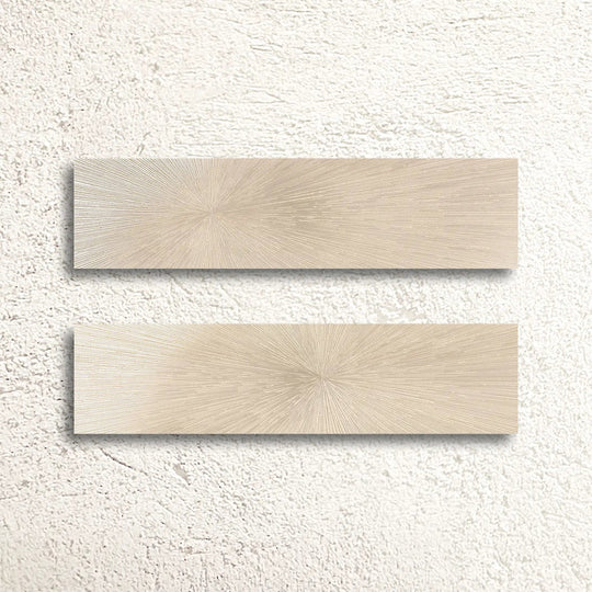 Ionic Sand Impact Décor 30 x 120cm (Set of 2) Porcelain Tile - alternate view