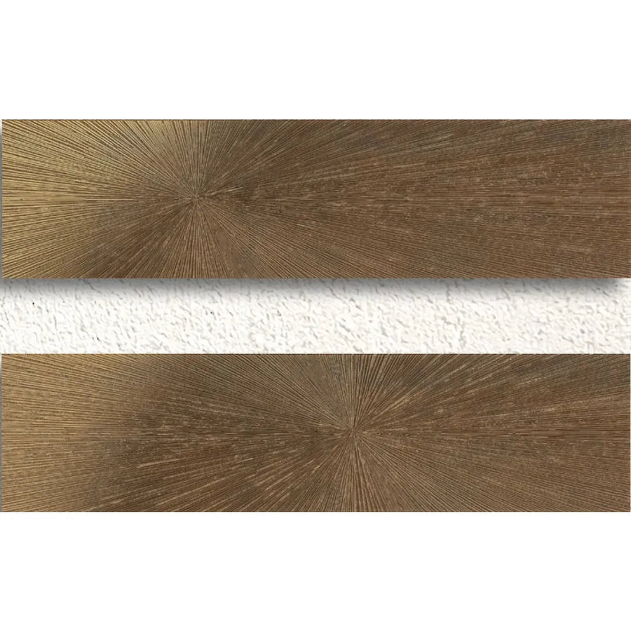 Ionic Copper Impact Décor 30 x 120cm decorative porcelain tile face