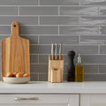 Aria Marengo Gloss 10 x 30cm glazed ceramic metro tile room setting