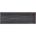 Aria Black Gloss 10 x 30cm glazed ceramic metro tile face
