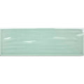 Aria Green Gloss 10 x 30cm glazed ceramic metro tile face