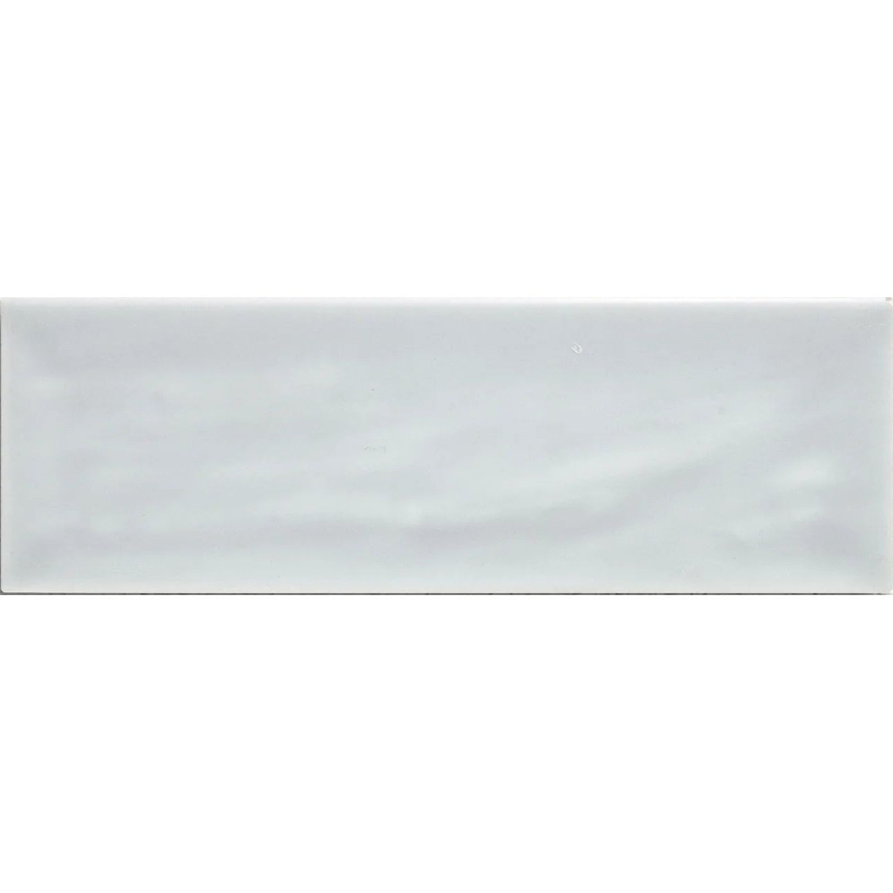 Aria Green Matt 10 x 30cm unglazed ceramic metro tile face