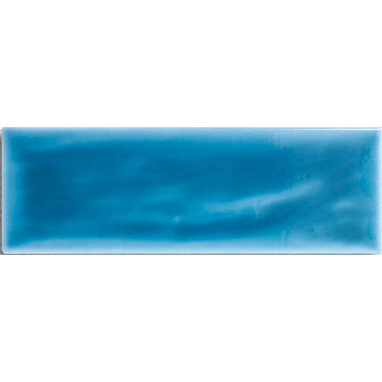 Aria Blue Gloss 10 x 30cm Ceramic Tile - alternate view