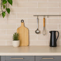 Aria Cotto Matt 10 x 30cm glazed ceramic metro tile room setting