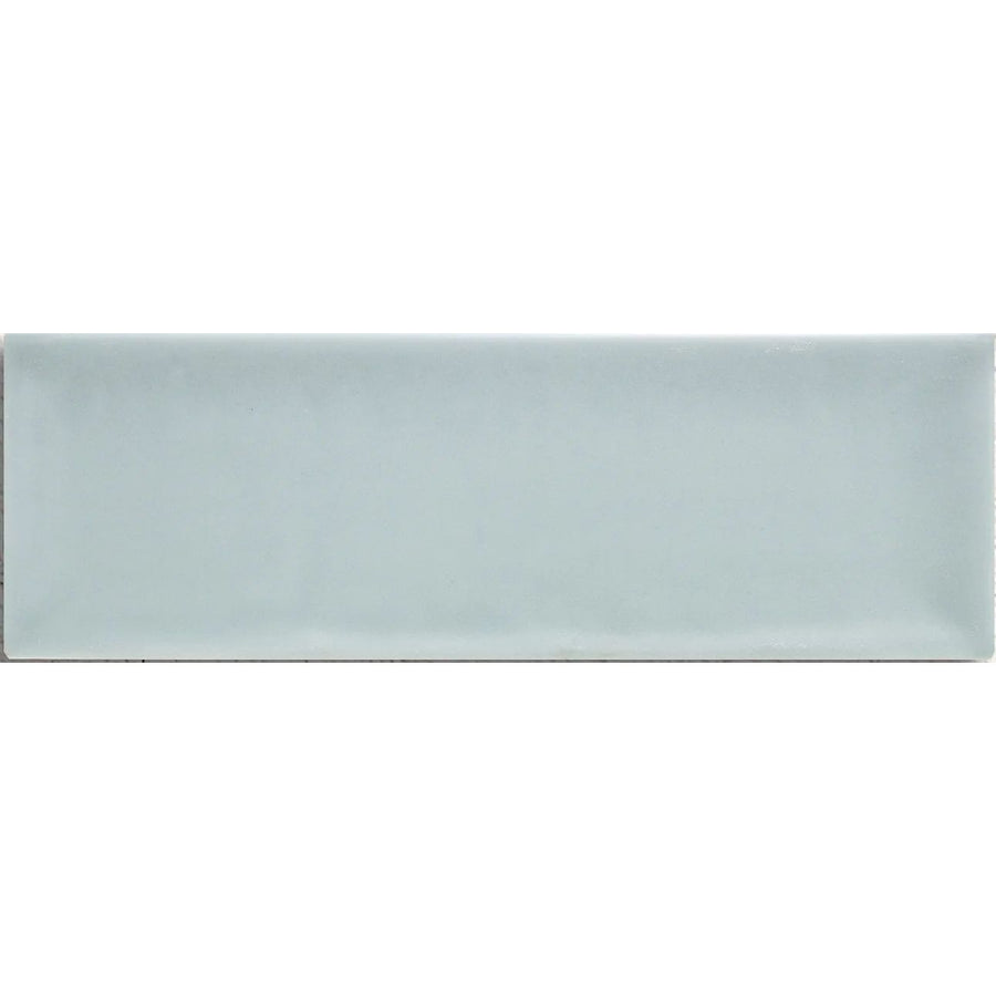 Aria Duck Egg Matt 10 x 30cm glazed ceramic metro tile face