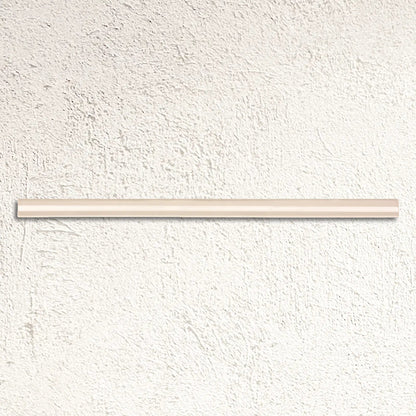 Aria Brown Gloss Quarter Round 1.5 x 30cm gloss ceramic trim face