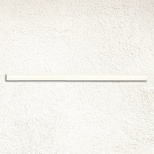 Aria Cream Gloss Quarter Round 1.5 x 30cm Ceramic Tile