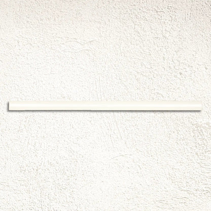 Aria Cream Gloss Quarter Round 1.5 x 30cm gloss ceramic trim face