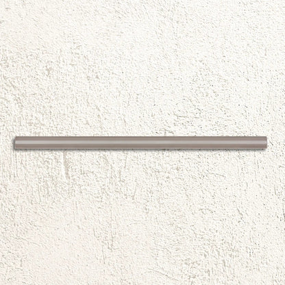 Aria Dark Brown Gloss Quarter Round 1.5 x 30cm gloss ceramic trim face