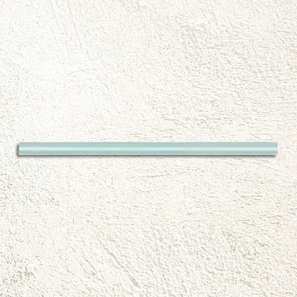 Aria Green Gloss Quarter Round 1.5 x 30cm gloss ceramic trim face
