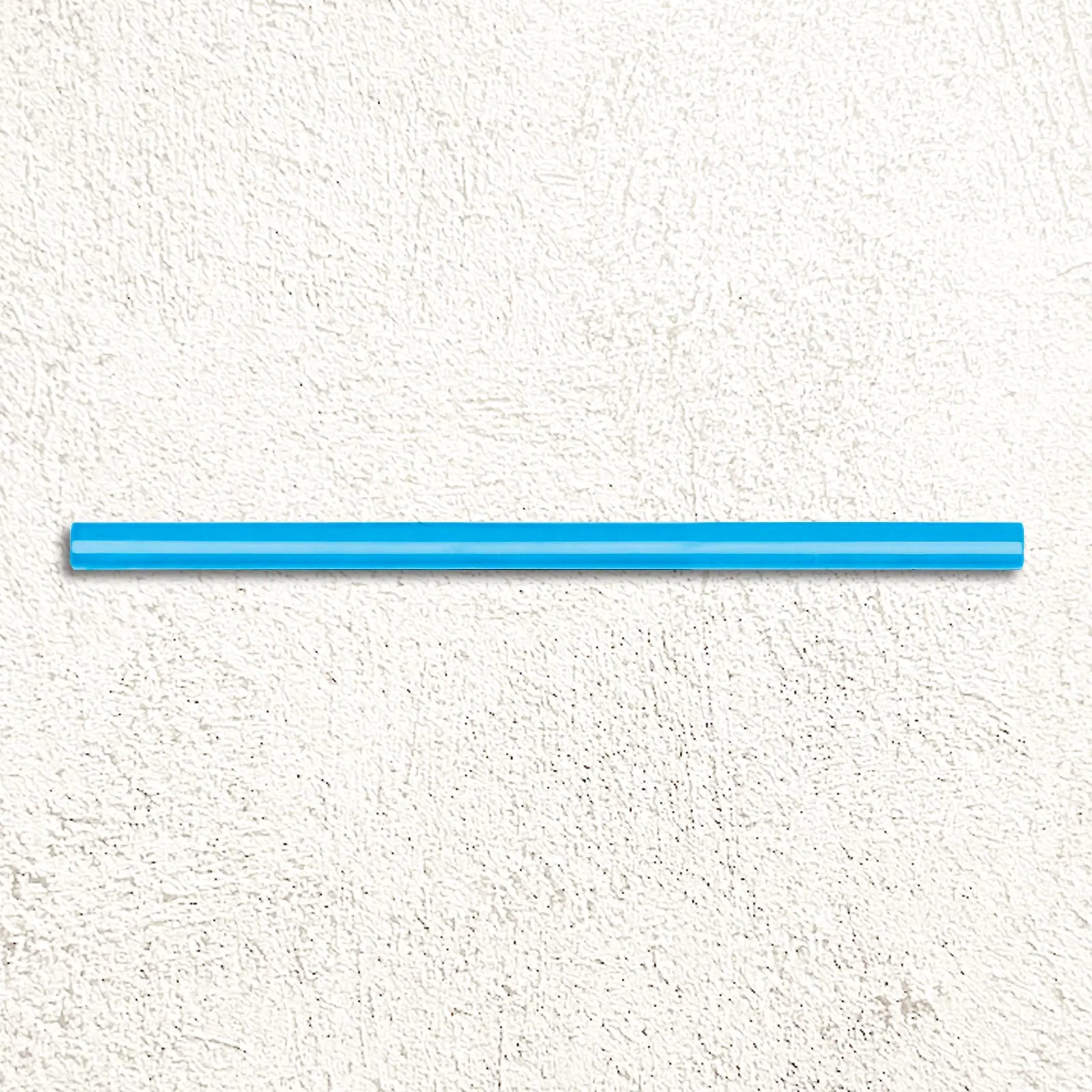 Aria Blue Gloss Quarter Round 1.5 x 30cm gloss ceramic trim face