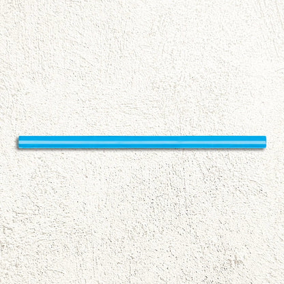 Aria Blue Gloss Quarter Round 1.5 x 30cm gloss ceramic trim face