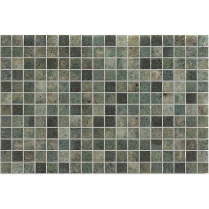 Fiji Bali Stone Matte 31.1 x 41.7cm glass mosaic stone effect tile face