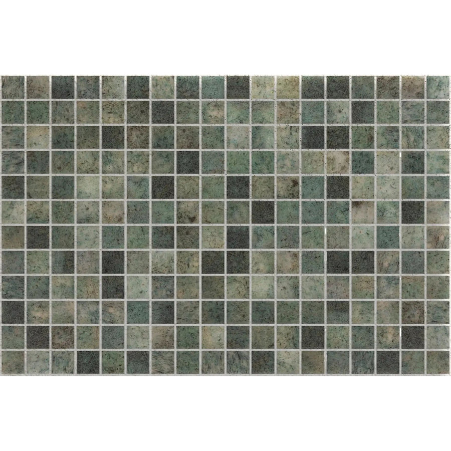 Fiji Bali Stone Matte 31.1 x 41.7cm glass mosaic stone effect tile face