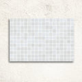 Fiji Nussa Matte 31.1 x 41.7cm glass mosaic stone effect tile face