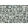 Fiji Sukabumi Matte 31.1 x 41.7cm glass mosaic stone effect tile face