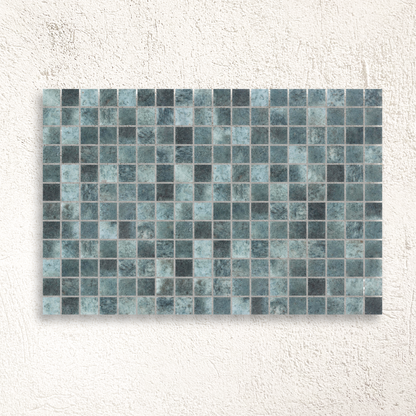 Fiji Java Matte 31.1 x 41.7cm glass mosaic stone effect tile face