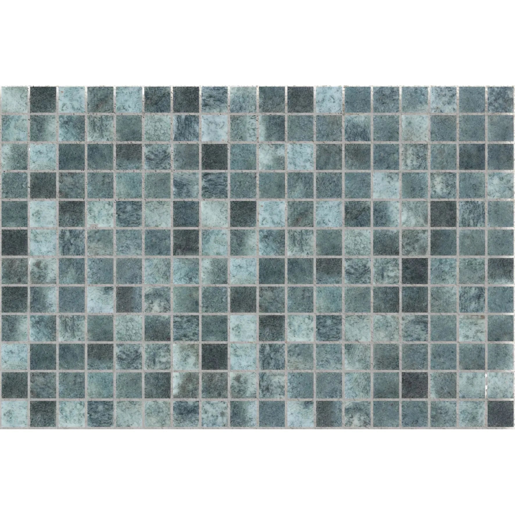 Fiji Java Matte 31.1 x 41.7cm glass mosaic stone effect tile face