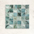 Maldives Penta Caribu 31.1 x 31.1cm glass mosaic tile face