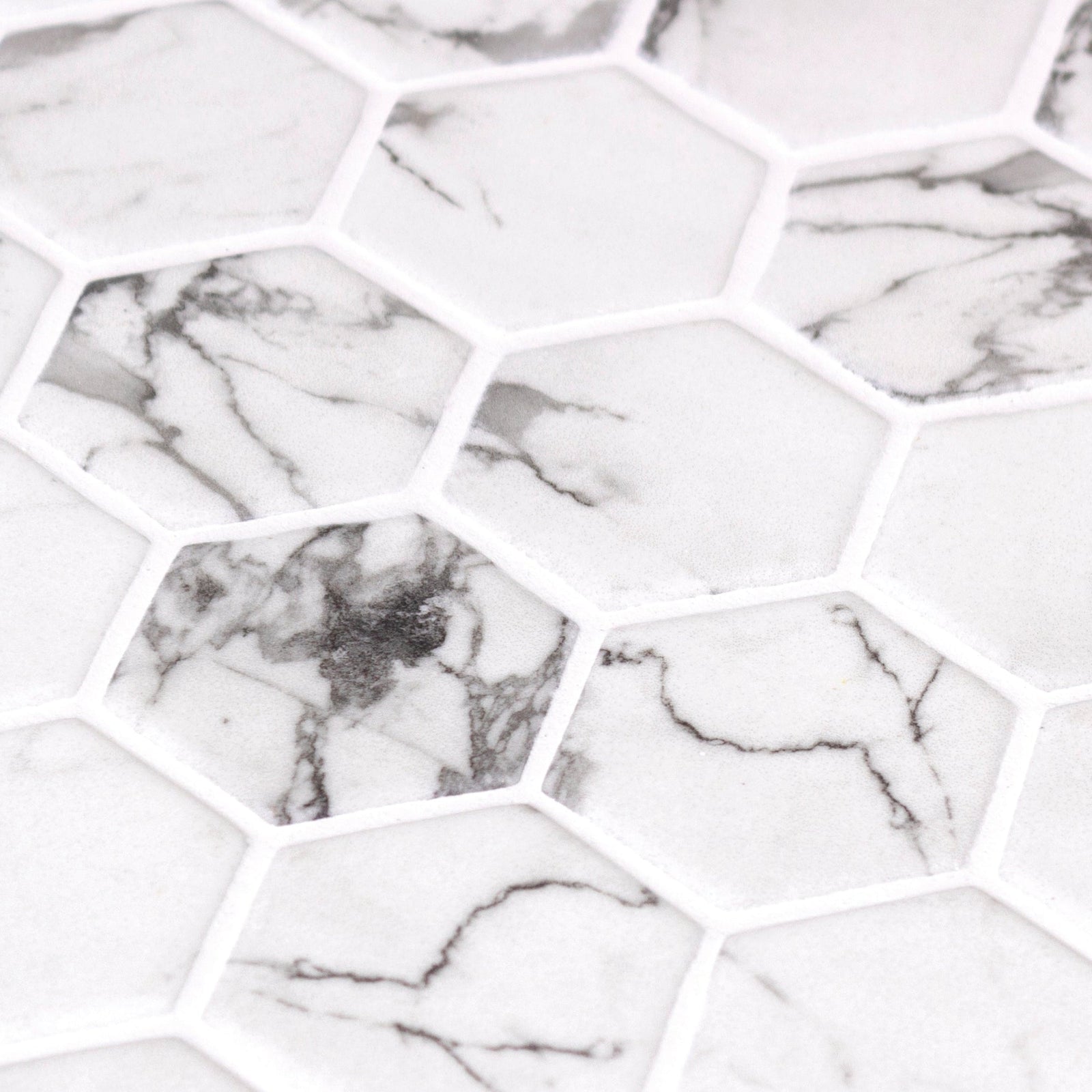 Hex XL Fosco Matte Mosaic Tile – detail view 4