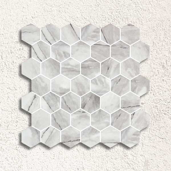 Inverno Grey Matte Mosaic