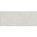 Borneo White Esir 30 x 75cm ceramic fluted stone effect tile face