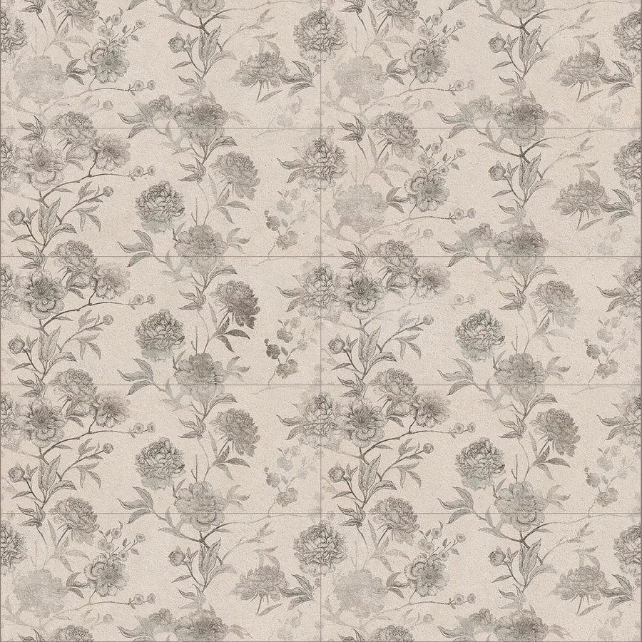 Borneo Sand Malone Decor 30 x 75cm ceramic patterned stone effect tile detail