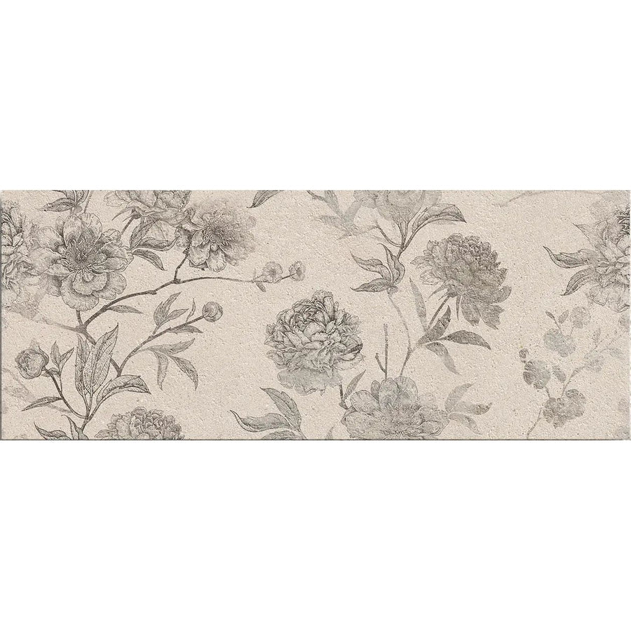 Borneo Sand Malone Decor 30 x 75cm ceramic patterned stone effect tile face