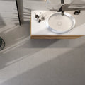 Borneo Pearl Matt 75 x 75cm porcelain stone effect tile room setting