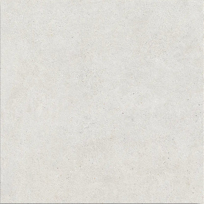 Borneo White Matt 75 x 75cm porcelain stone effect tile face