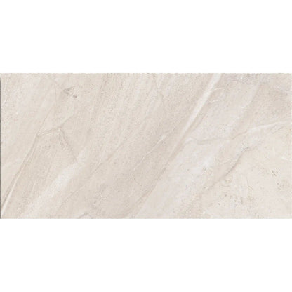 Arianne Almond 30 x 60cm glazed ceramic marble effect tile face