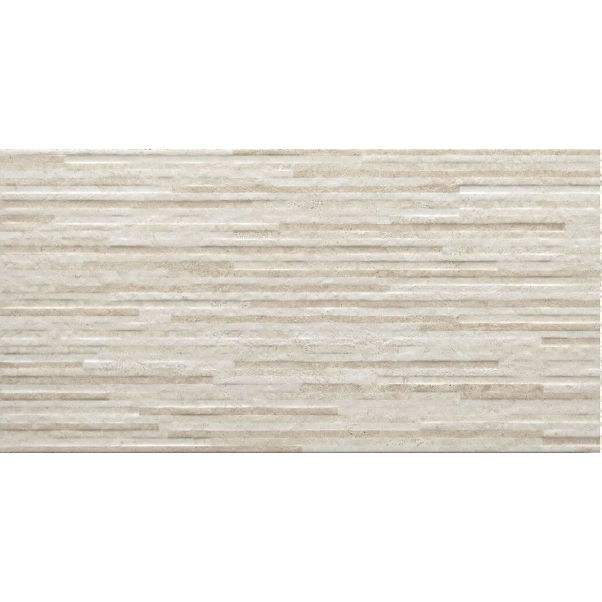 
Arianne Almond Silica 30 x 60cm glazed ceramic marble effect decor tile face