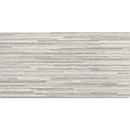 Arianne Pearl Silica 30 x 60cm glazed ceramic marble effect decor tile face