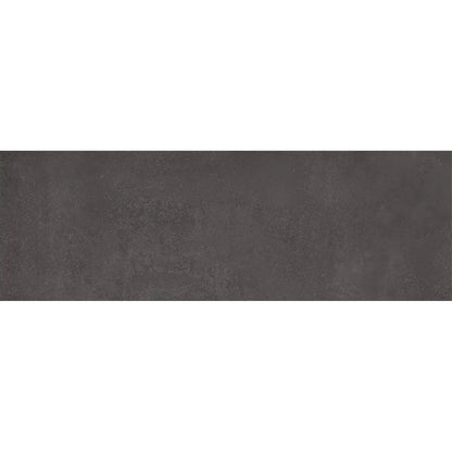 Neutra Antracite 30 x 90cm glazed ceramic concrete-effect wall tile face