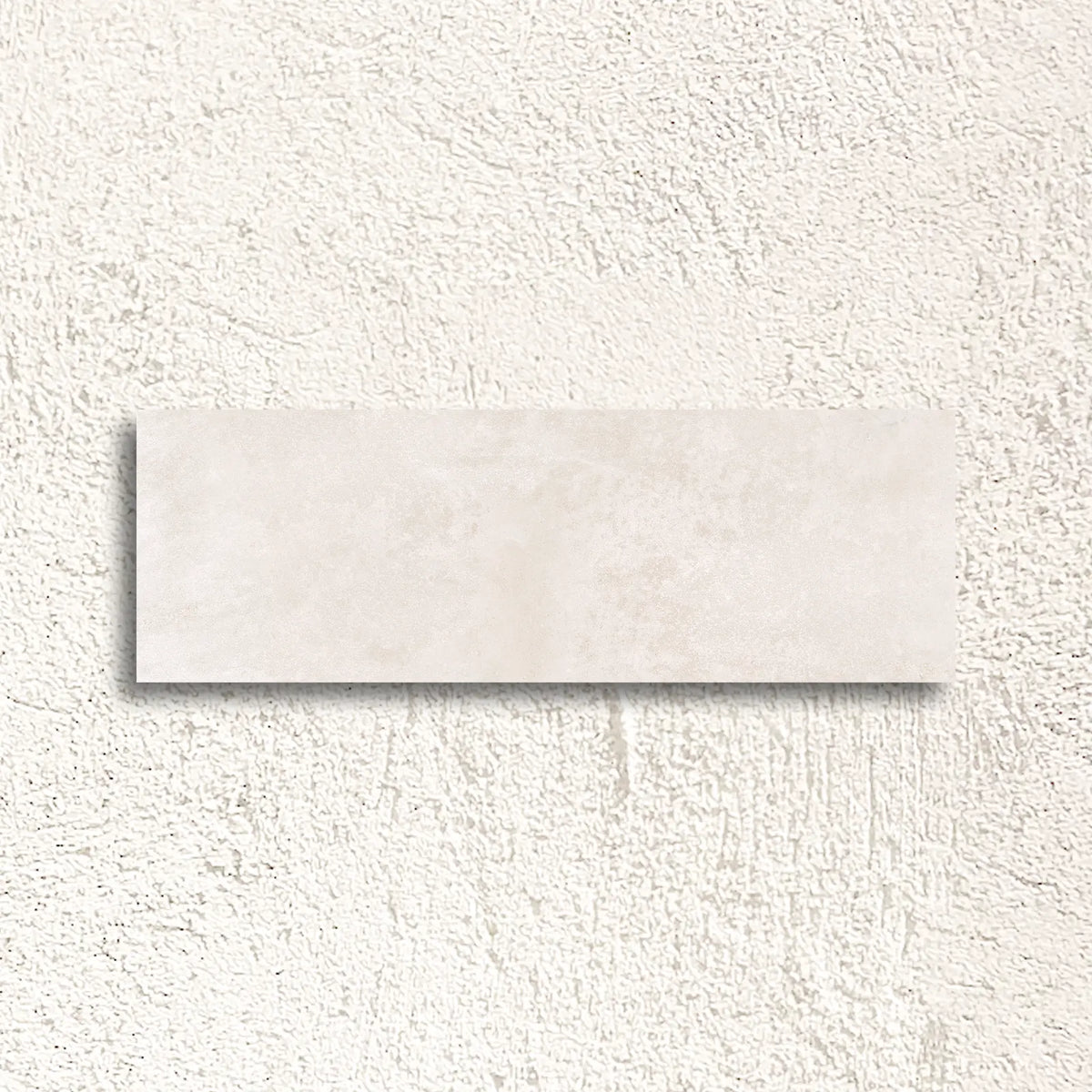 Neutra Cream 30 x 90cm glazed ceramic concrete-effect wall tile face