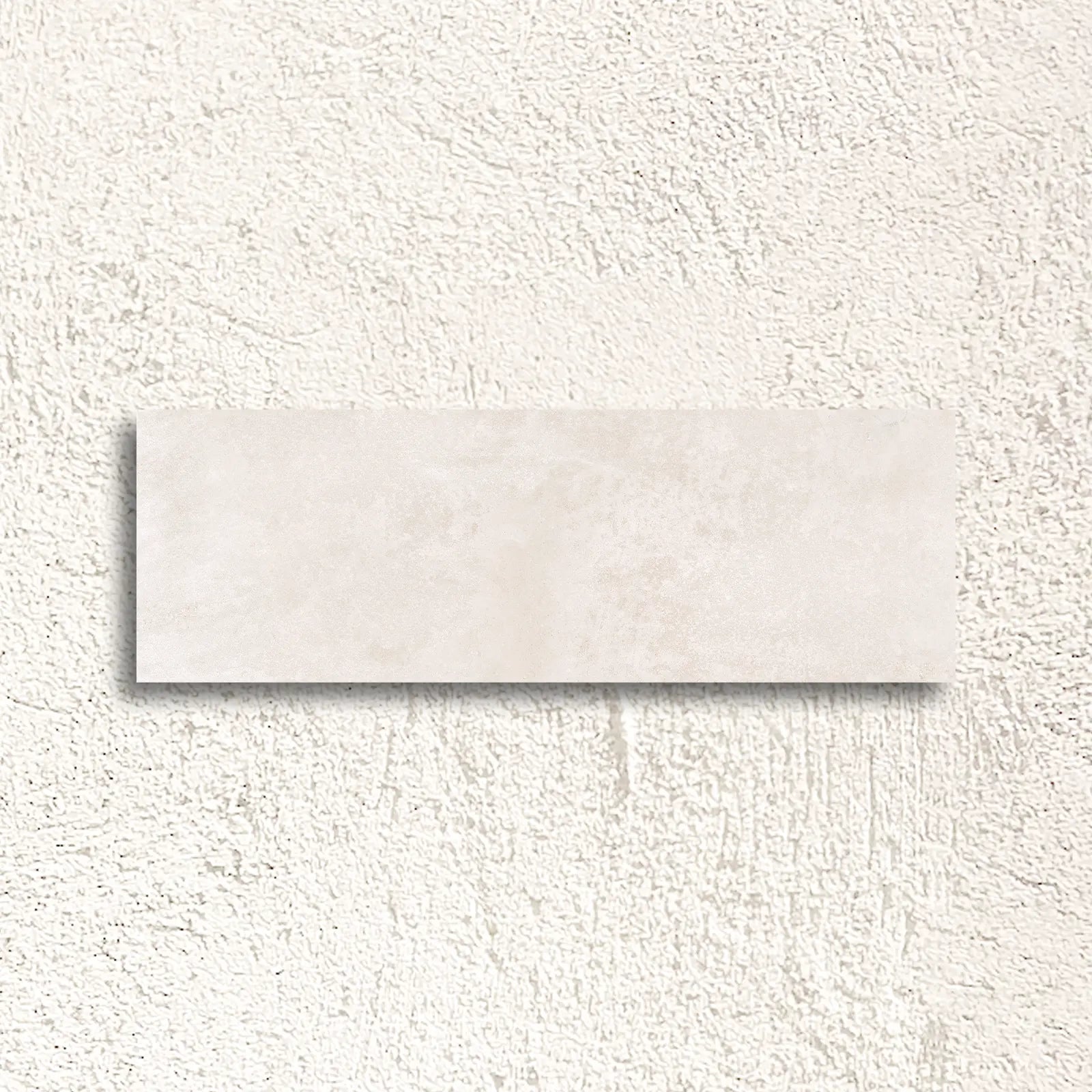 Neutra Cream 30 x 90cm glazed ceramic concrete-effect wall tile face