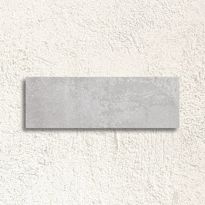 Neutra Pearl 30 x 90cm glazed ceramic concrete-effect wall tile face