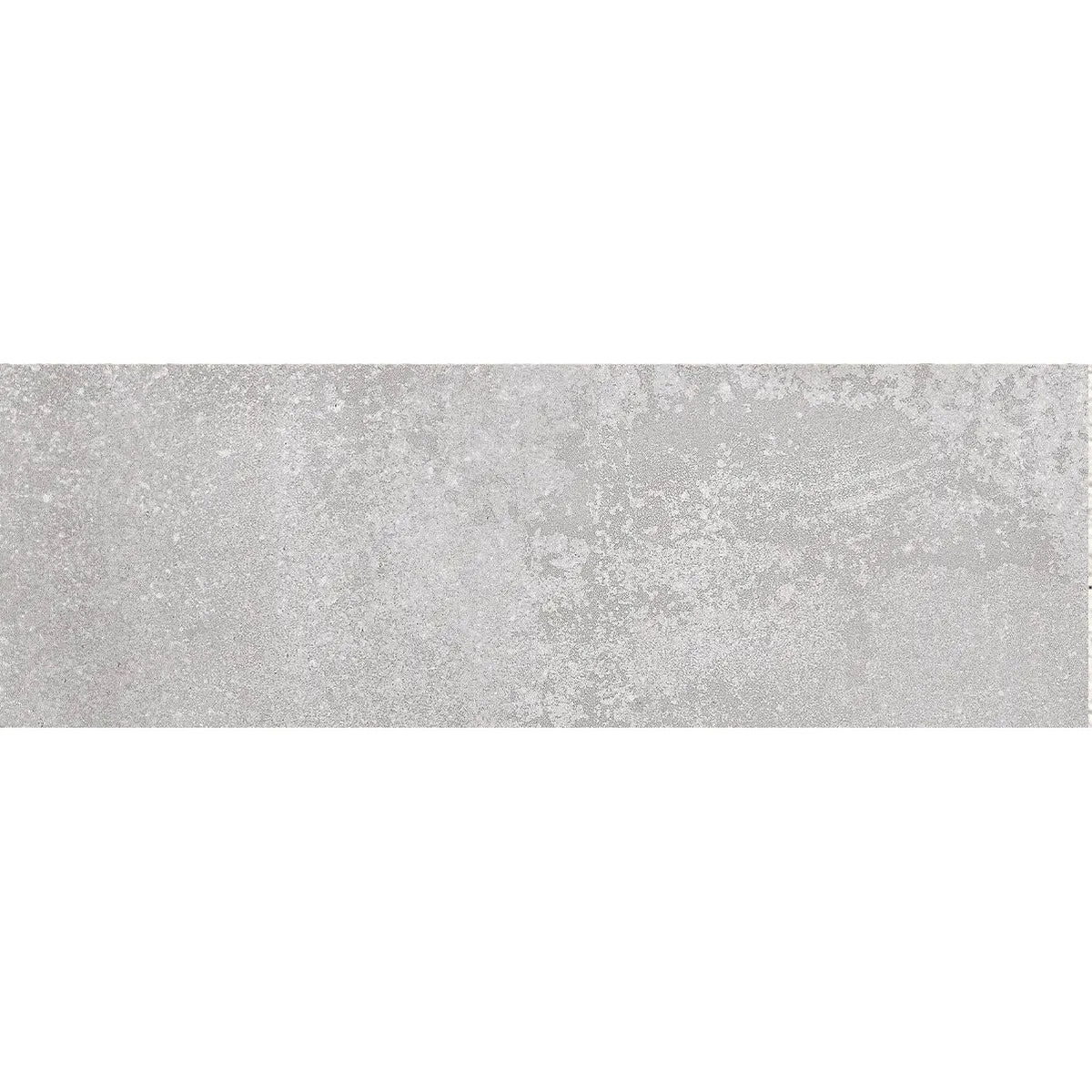 Neutra Pearl 30 x 90cm glazed ceramic concrete-effect wall tile face
