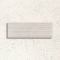 Neutra Cream Relieve Décor 30 x 90cm textured concrete-effect wall tile face