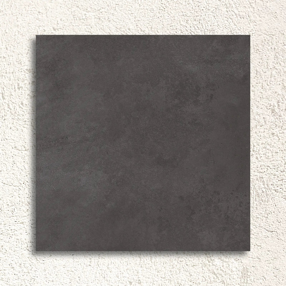 Neutra Antracite Natural 60 x 60cm glazed porcelain concrete-effect tile face