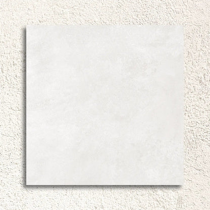 Neutra White Natural 60 x 60cm glazed porcelain concrete-effect tile face