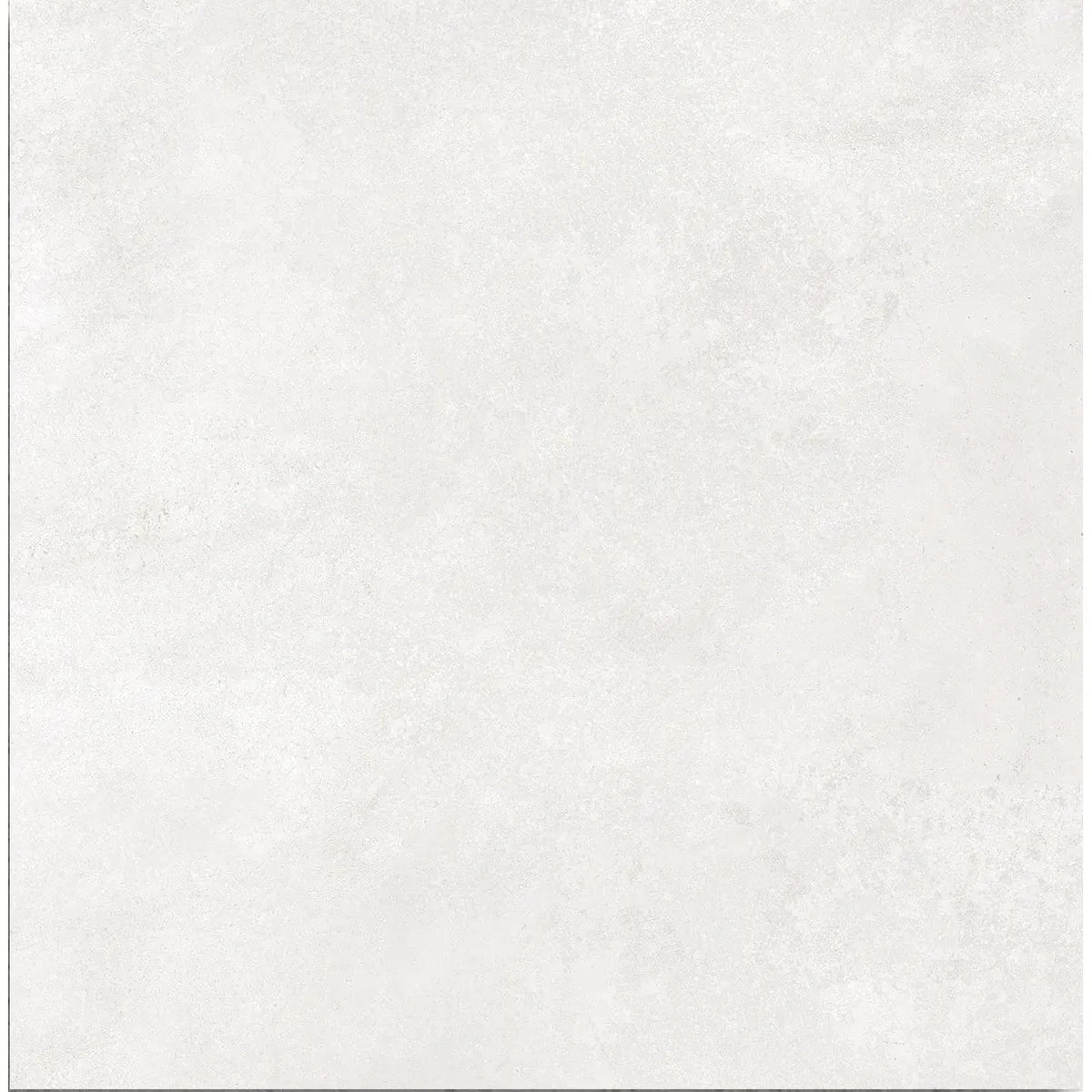 Neutra White Natural 60 x 60cm glazed porcelain concrete-effect tile face